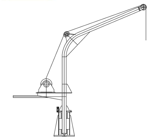Manual Slewing Crane